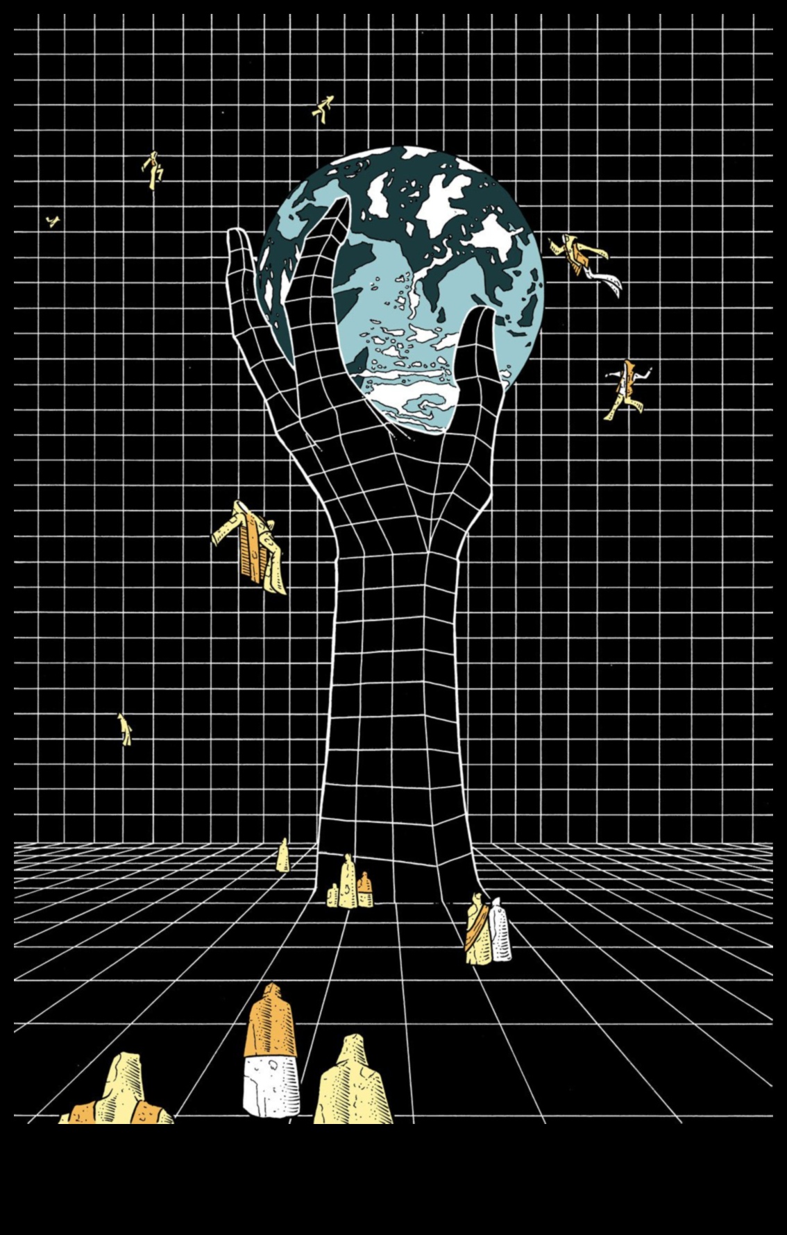 المسرات الرقمية: الاستكشافات الفنية المستوحاة من الطبيعة