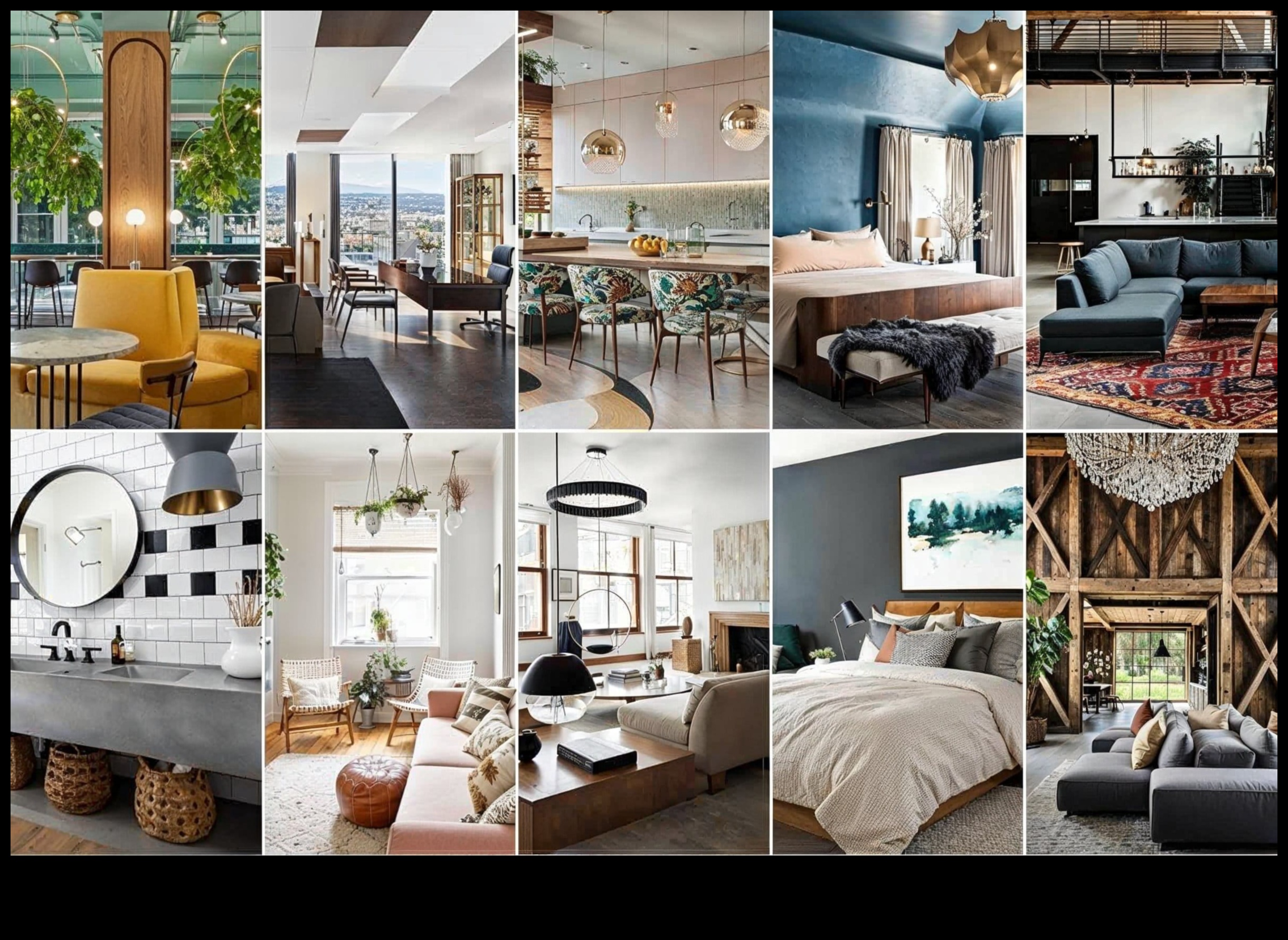 12 فكرة ديكور داخلي ملهمة لكل غرفة