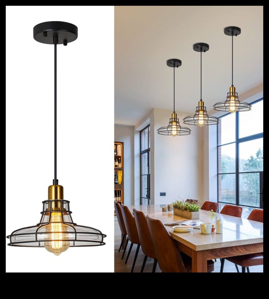 ما هي بعض الأفكار الجذابة لأضواء Edison Bulb للمطبخ الصناعي الأنيق؟