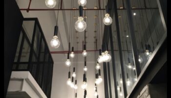 ما هي بعض الأفكار الجذابة لأضواء Edison Bulb للمطبخ الصناعي الأنيق؟