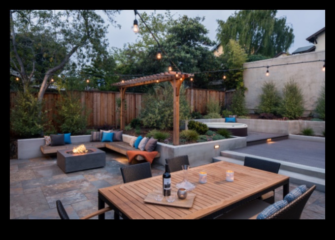 كيف تؤثر المناظر الطبيعية على تصميم مساحات تناول الطعام الخارجية؟