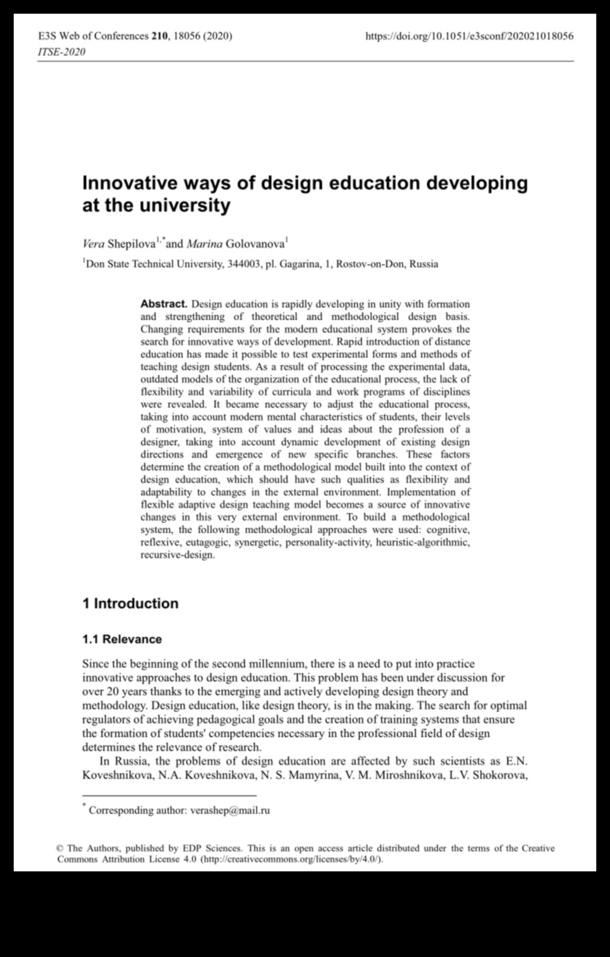 الموارد المبتكرة: التنقل في عالم تعليم التصميم