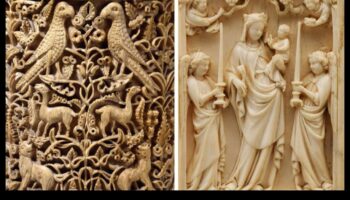 العاج الإمبراطوري: المنحوتات المعقدة في التحف البيزنطية