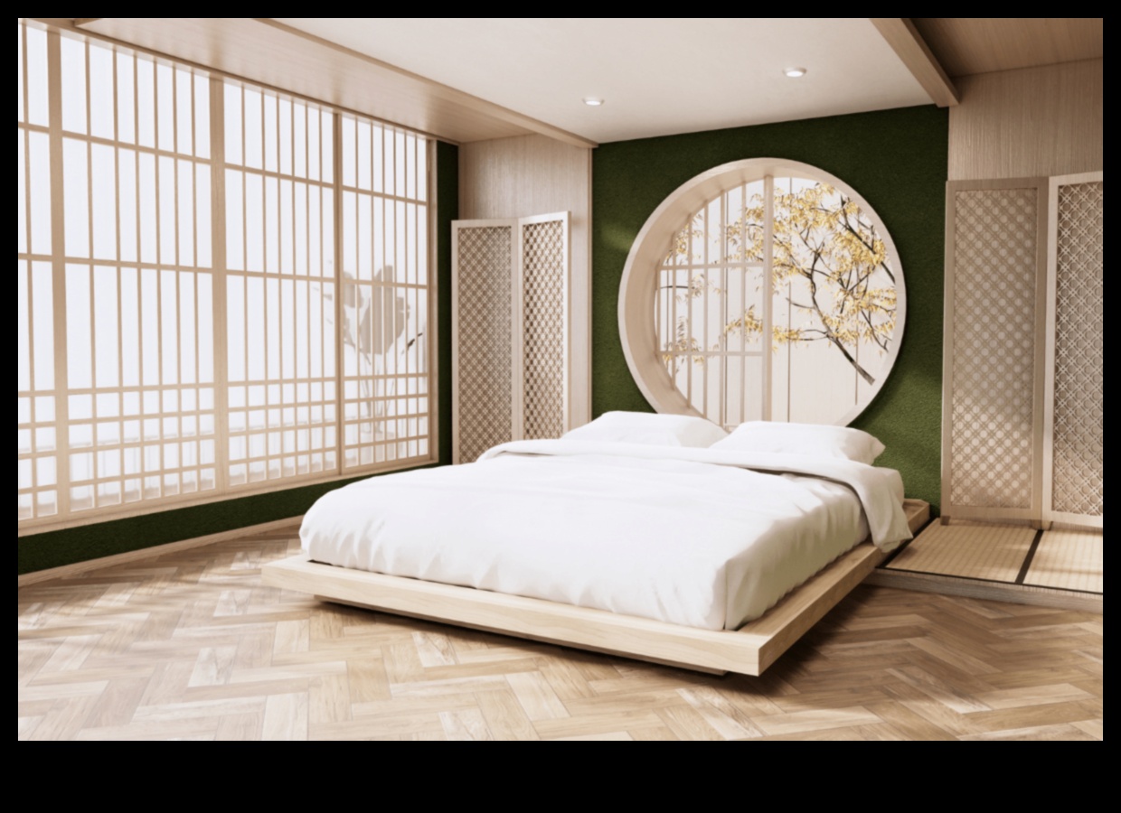 أفكار ديكور غرفة النوم اليابانية التقليدية لتحقيق الهدوء
