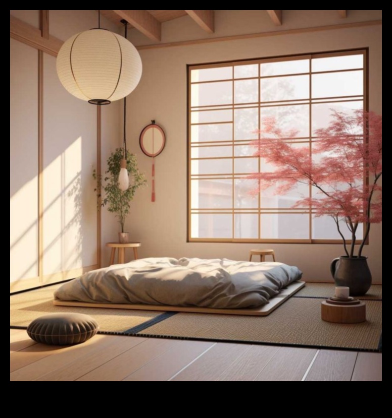 أفكار ديكور غرفة النوم اليابانية التقليدية لتحقيق الهدوء