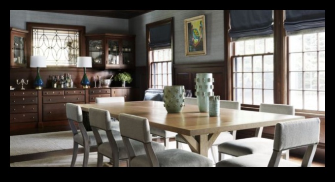 كيف يمكنني تحقيق مظهر المزرعة الحضرية في غرفة الطعام الخاصة بي باستخدام أفكار ديكور المزرعة؟