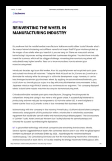 إعادة اختراع العجلة: كيف يعمل تصميم المنتجات الثوري على تحويل الصناعة 3 شكل ثوري: الريادة في عالم المنتجات