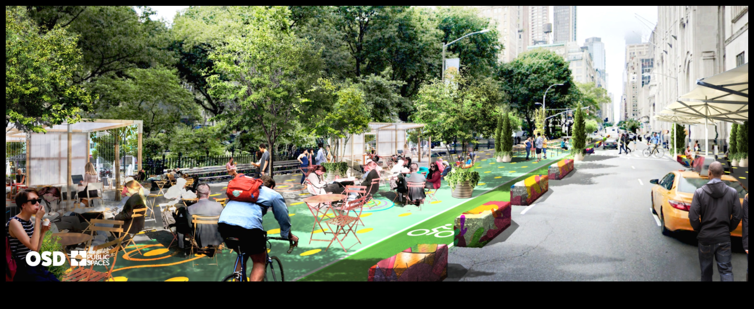 الشوارع على قيد الحياة: الديناميكيات الحضرية في مناظر الشوارع