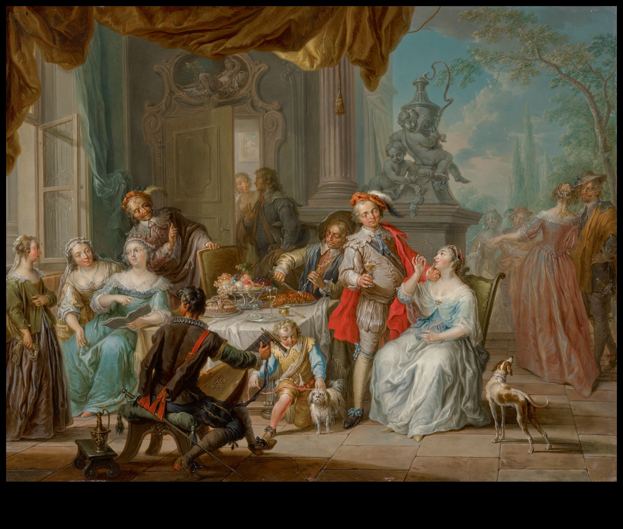 عظمة رشيقة: فن الروكوكو في حضن الفخامة