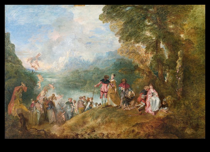 عظمة رشيقة: فن الروكوكو في حضن الفخامة