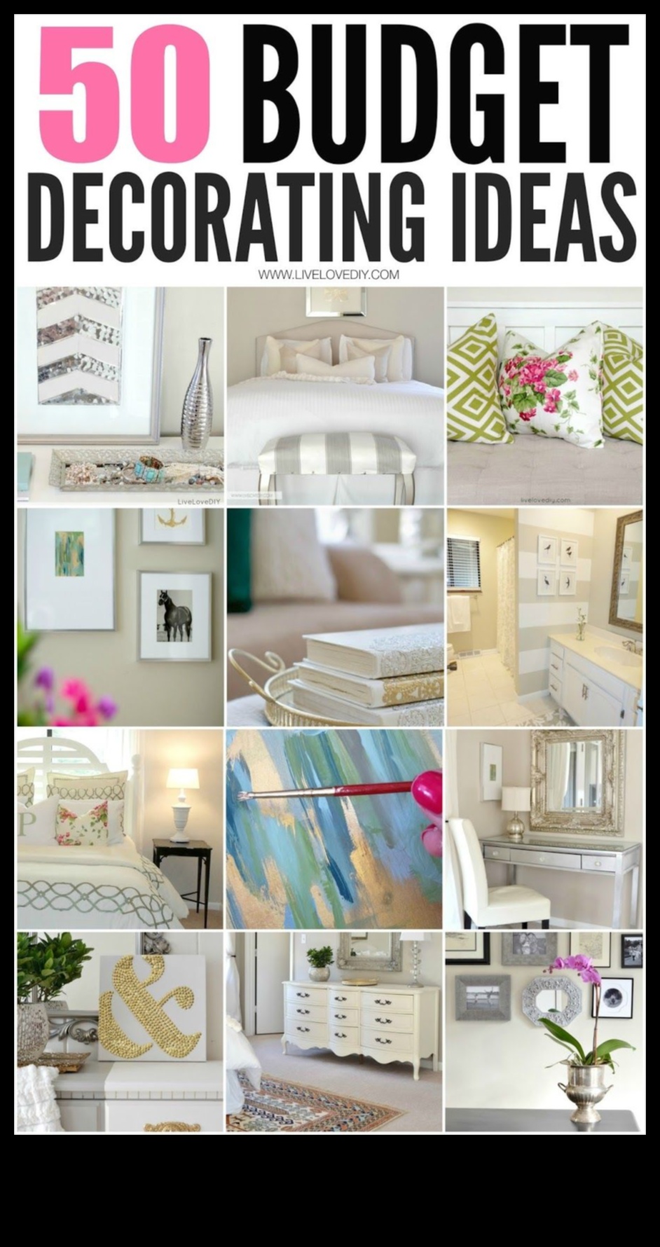 15 فكرة ديكور مناسبة للميزانية لمنزل أنيق