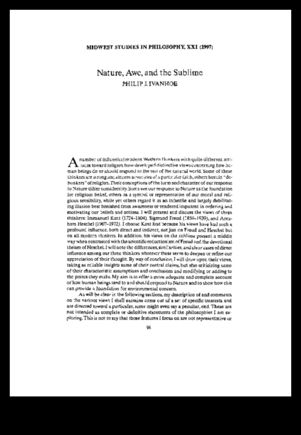 تقديس سامية: البحث عن الرهبة في المناظر الطبيعية القوية من أي وقت مضى
